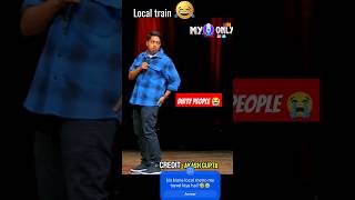 Akash gupta and local train 🤣 shorts ytshort akashgupta [upl. by Alben]