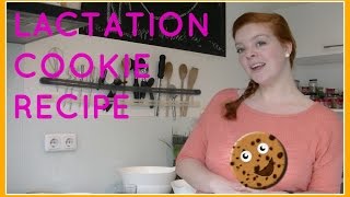 LACTATION COOKIES RECIPE [upl. by Florri812]