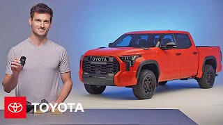 2022 Tundra Unboxing with Jarryd Wallace  Toyota [upl. by Edison298]