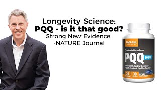 Longevity Science PQQ  is it that good Strong New Evidence  NATURE Journal [upl. by Meredith]