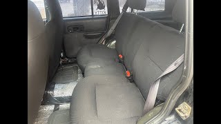 Jeep WJ Seats Installed in Jeep XJ [upl. by Ynabla]