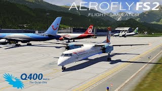 AEROFLY FS 2 Flight Simulator 31 I Dash8 Q400 ► Innsbruck  Zürich DeutschHD [upl. by Konrad]