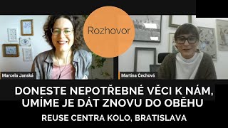 45 Věci umíme hezky vystavit a nabídnout nejsme temný sklad  o reuse centrech s Martinou Čechovou [upl. by Elumas]