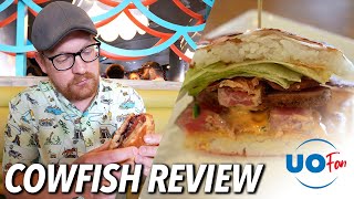 The Cowfish Restaurant Review at Universal Orlando CityWalk [upl. by Ellah]