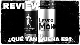 CREATINA LEVRO MONO DE KEVIN LEVRONE SIGNATURE SERIES  ¿ES UNA BUENA CREATINA MONOHIDRATADA 🤔 [upl. by Bowen]