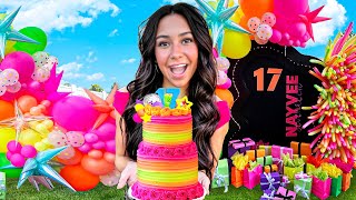 MY DAUGHTERS DREAM 17TH BIRTHDAY  BIRTHDAY HAUL 🛍️ 🧁 [upl. by Odawa673]