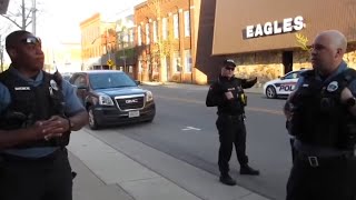 When Cops Knock On The Wrong Door Suspicious Person Open Carry Intimidation Fail [upl. by Tabb]