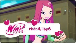 Winx Club  Phần 4 Tập 6  Các nàng tiên gặp nguy hiểm  trọn bộ [upl. by Amalea]