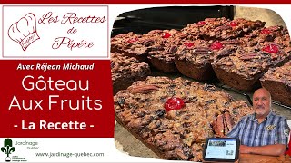 GÂTEAU AUX FRUITS  LES RECETTES DE PÉPÉRE [upl. by Nnylsor]