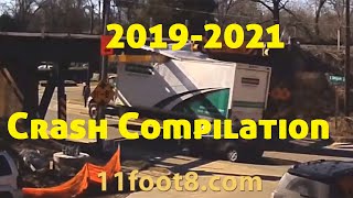 11Foot8 Crash Compilation 20192021 [upl. by Ylekalb]