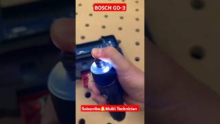 New BOSCH GO3🪛⚙️🔋✅️ firstviewboschtool [upl. by Aileon]