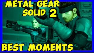 MGS2 Sons Of Liberty best and funny moments [upl. by Elazaro]