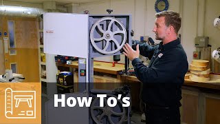 How Tos  Set up and fine tune your bandsaw [upl. by Noedig]