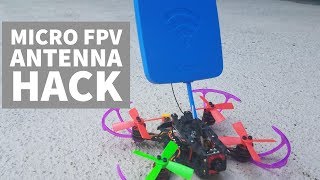 How to Replace Broken FPV Antenna Race Drone  Mico Race Quad Antenna Change [upl. by Livvi502]