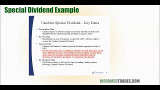 Understanding Dividend Capture Strategies Trading Around Dividend Dates [upl. by Cecelia427]