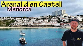 Travel With Me To MENORCA  Arenal d’en Castell HOTEL amp BEACH RESORT Tour [upl. by Mady]