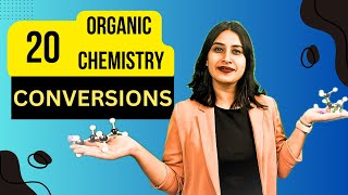 Organic Chemistry 20 Conversions Practice  Class 1112  JEE  NEET  CBSE [upl. by Ing]