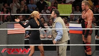 Zeb Colter and Lana participate in a United StatesRussia Détente Raw July 14 2014 [upl. by Durward]