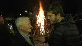 Els Foguerons de Sant Antoni de sa Pobla a Gràcia 2019 [upl. by Bigler451]