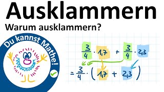 Ausklammern – Warum… und wie es geht 🙂 [upl. by Larkins]