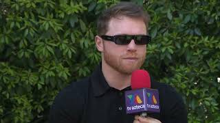 Entrevista en Los Angeles con Canelo Álvarez previo a su pelea contra Jaime Munguía  Box Azteca [upl. by Tterrag]