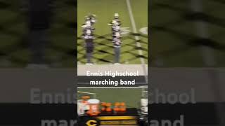 Ennis high school marching band military stride with pride [upl. by Itoyj168]