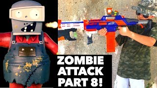 Nerf War Zombies Strike at the San Antonio Riverwalk  PART 8 [upl. by Thisbe666]