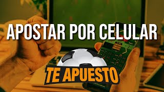 ¿Como APOSTAR en Te Apuesto por CELULAR [upl. by Jaymee]