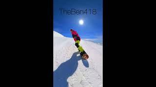 SNOW SURFING CANDAIAN ROCKIES [upl. by Jammin]