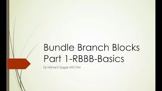 RBBB basics [upl. by Akcirederf]