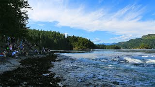 Skookumchuck Narrows during XL tide 2017 [upl. by Necaj695]