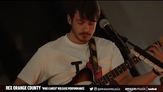 Rex Orange County – THE SHADE Amazon Music Performance [upl. by Singer540]