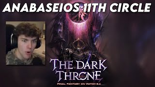 Anabaseios 11th Circle Raid Boss Reaction FFXIV Patch 64 Pandaemonium Final Raid Tier [upl. by Son]