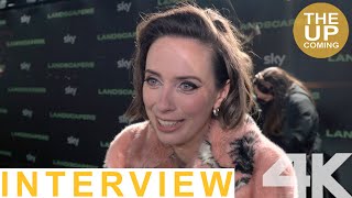 Kate OFlynn interview on Landscapers at London Film Festival [upl. by Akimet]