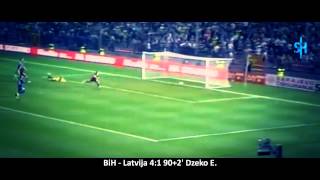 Bosnia and Herzegovina  2014 FIFA World Cup qualification  ALL 30 GOALS [upl. by Thanasi]