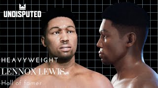 Lennox Lewis undisputed Fighter Creation [upl. by Haven]