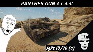 War Thunder Panzer IV70A Panthers Gun at 43 [upl. by Ayanej]