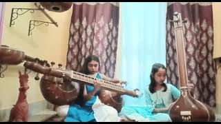 Raag Bairagi Bhairav  Rudraveena Binita Mondal  Tanpura Debosmita Mondal [upl. by Notnad]