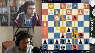 Chess FIGHTERS Daniel Naroditsky vs Hikaru Nakamura [upl. by Corella422]