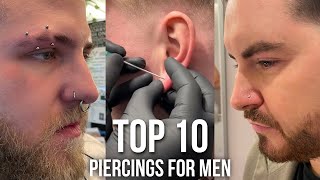 Piercing Ideas for MENTOP10 🔥 Check This Out [upl. by Ytsirt]