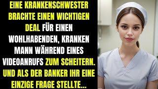 Eine Krankenschwester vereitelte einen großen Deal für einen reichen Mann Dann stellte der Banker [upl. by Aicilak704]