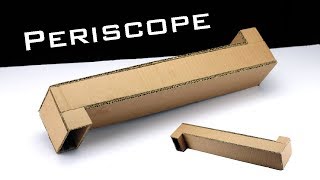 How To Make Periscope Using Cardboard at Home Making Tricks [upl. by Scherle]