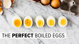 PERFECT BOILED EGGS EVERY TIME  hard boiled eggs  soft boiled eggs [upl. by Stichter]