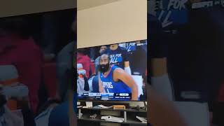 Mavs vs clippers playoff game 1 SUBSCRIBE shorts short nba subscribe shortsfeed shortvideo [upl. by Ahsiek]