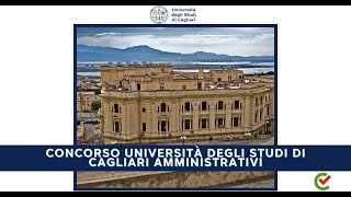 Concorso Università degli Studi di Cagliari 2024  43 posti per diplomati e laureati [upl. by Dannie394]