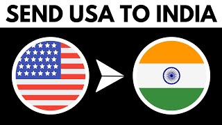 Best Way to Send Money to India From USA 2024 [upl. by Fancie]