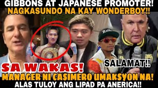 BREAKING CASIMERO PUNTANG AMERICA NA TBP AT GIBBONS NAGKASUNDO NA EGIS KLIMAS UMAKSYON NA DIN [upl. by Loveridge]