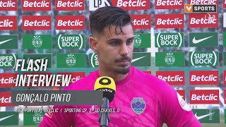 Gonçalo Pinto quotTentámos honrar a camisolaquot [upl. by Nahtanaj837]