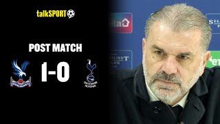 Ange Postecoglou BELIEVES Tottenham Lacked COMPOSURE In Disappointing Defeat To Crystal Palace 👀 [upl. by Champagne]