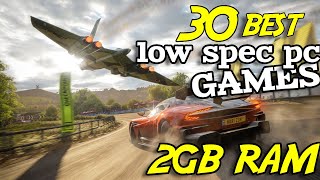 30 Games for Low Spec PC  2GB RAM  No Graphics Card [upl. by Sawyere741]